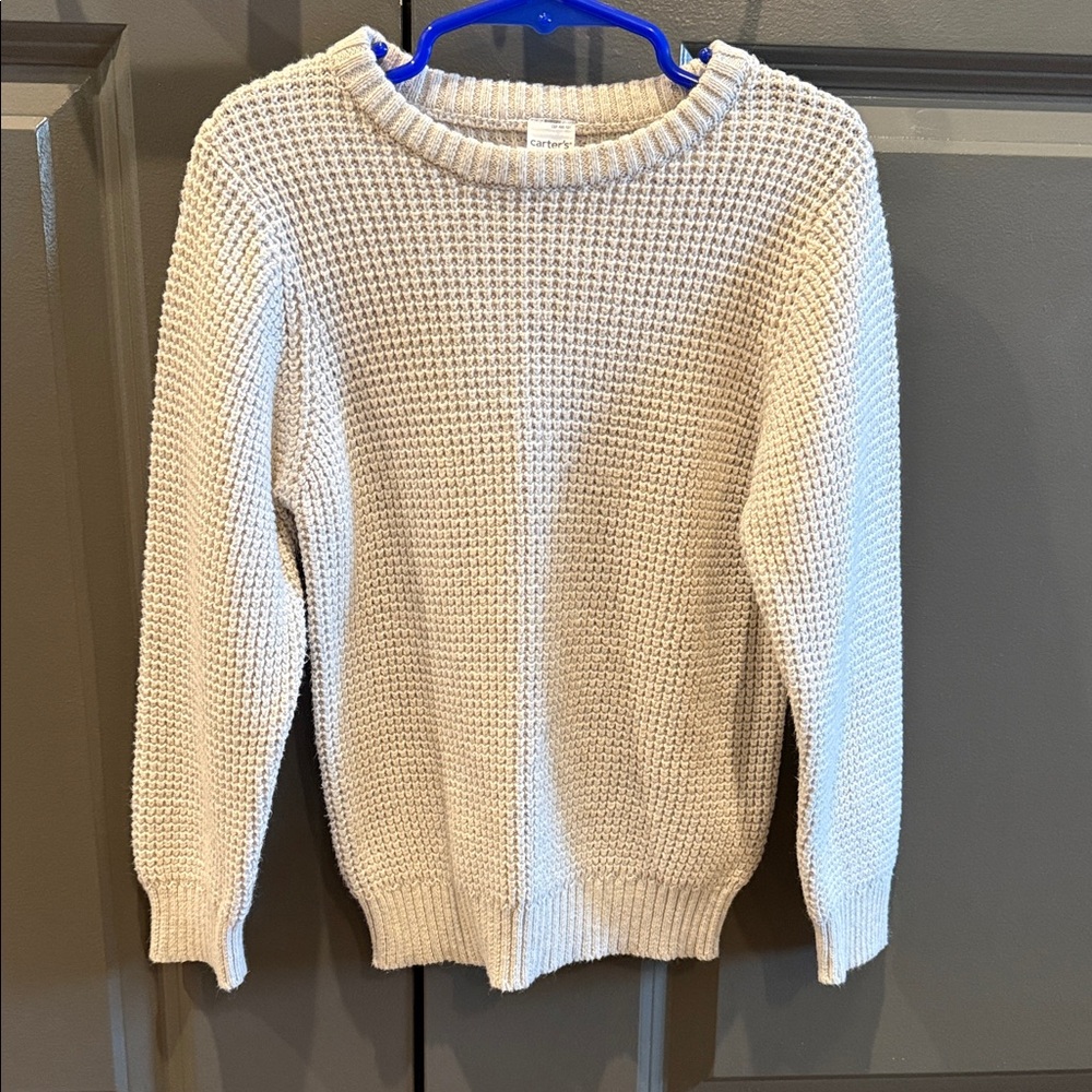 Boys Carters Cream Sweater